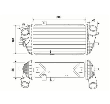 Chladič turba VALEO 881552