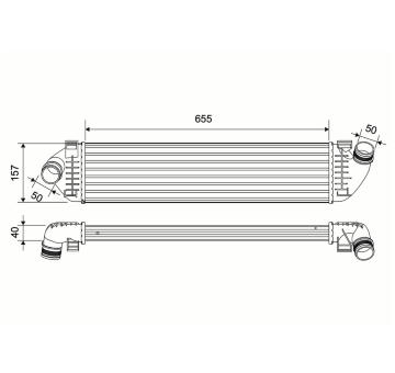 Chladič turba VALEO 881561
