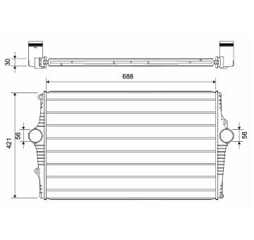 Chladič turba VALEO 881578