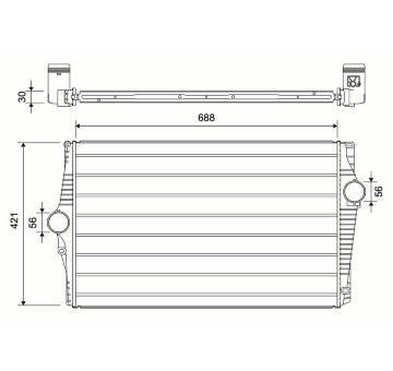 Chladič turba VALEO 881590