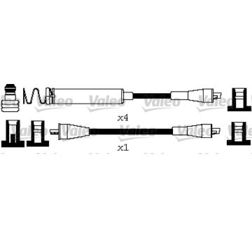Sada kabelů pro zapalování VALEO 346666