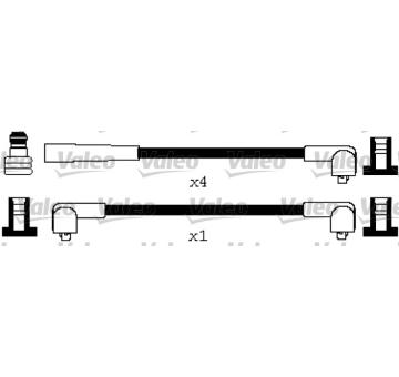 Sada kabelů pro zapalování VALEO 346633