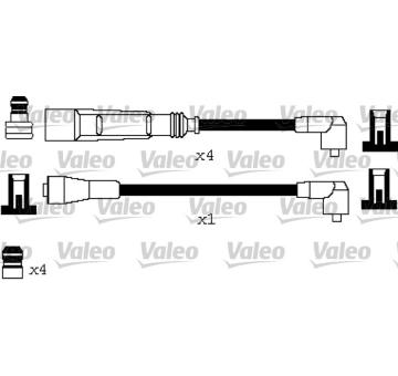 Sada kabelů pro zapalování VALEO 346621