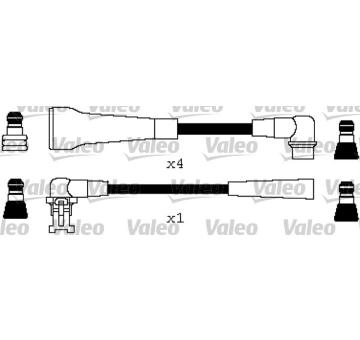 Sada zapaľovacích káblov VALEO 346607