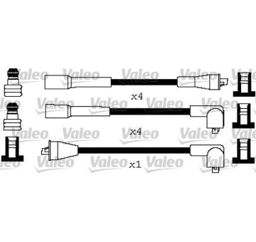 Sada kabelů pro zapalování VALEO 346591