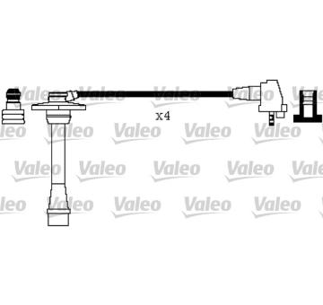 Sada kabelů pro zapalování VALEO 346558