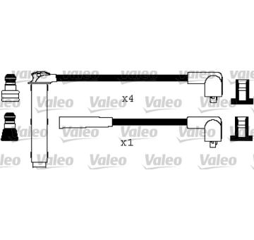 Sada kabelů pro zapalování VALEO 346546