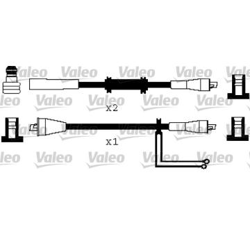 Sada kabelů pro zapalování VALEO 346513