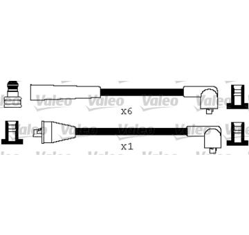 Sada kabelů pro zapalování VALEO 346490
