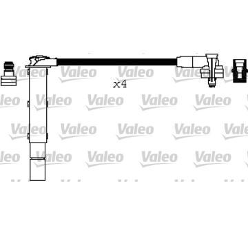 Sada kabelů pro zapalování VALEO 346486