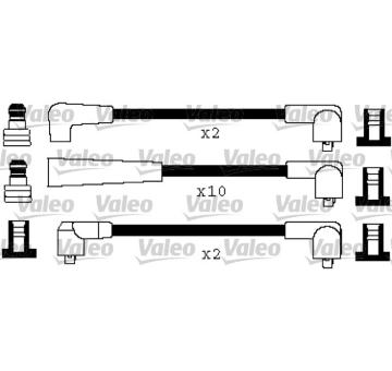 Sada kabelů pro zapalování VALEO 346479