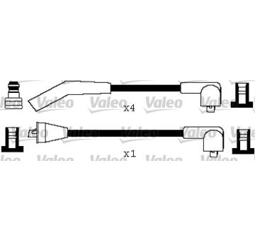 Sada kabelů pro zapalování VALEO 346461