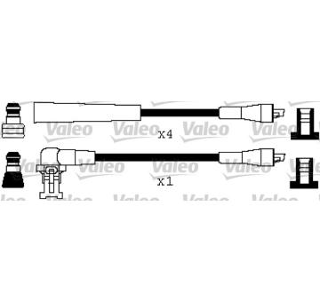 Sada kabelů pro zapalování VALEO 346457