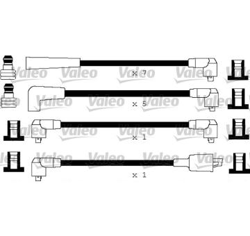 Sada kabelů pro zapalování VALEO 346394