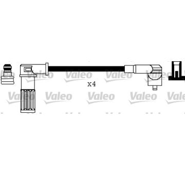 Sada kabelů pro zapalování VALEO 346370