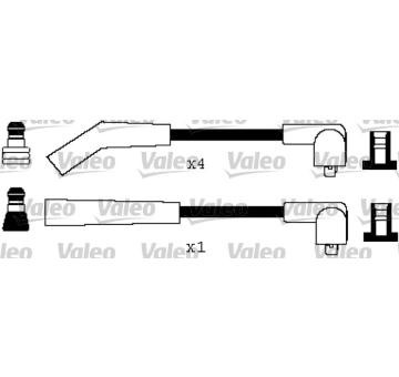 Sada zapaľovacích káblov VALEO 346342