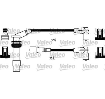Sada kabelů pro zapalování VALEO 346291