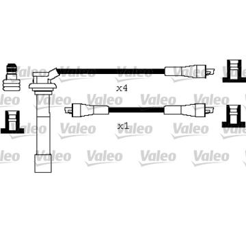 Sada kabelů pro zapalování VALEO 346288