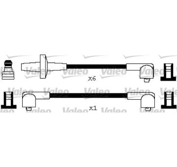 Sada kabelů pro zapalování VALEO 346284