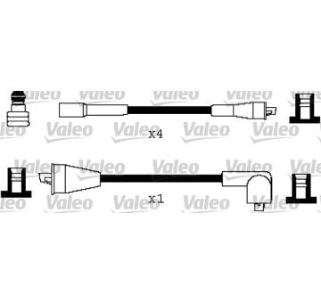 Sada kabelů pro zapalování VALEO 346270