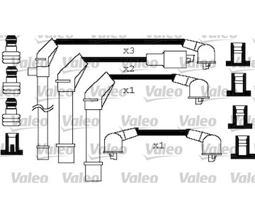 Sada kabelů pro zapalování VALEO 346256