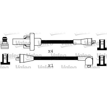 Sada kabelů pro zapalování VALEO 346222