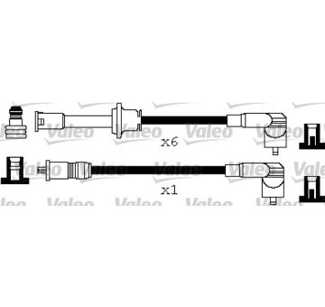 Sada zapaľovacích káblov VALEO 346207