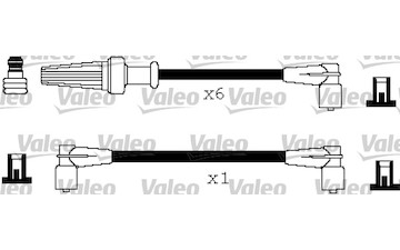 Sada kabelů pro zapalování VALEO 346205