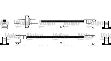 Sada kabelů pro zapalování VALEO 346190