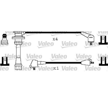 Sada kabelů pro zapalování VALEO 346189