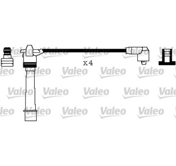Sada kabelů pro zapalování VALEO 346186