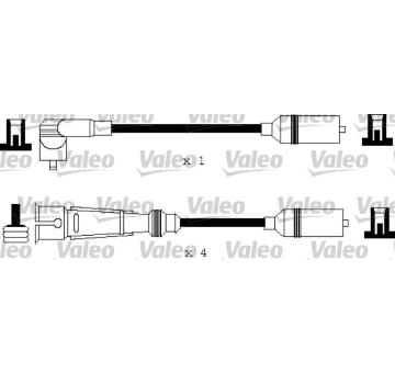 Sada kabelů pro zapalování VALEO 346179