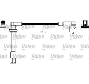 Sada kabelů pro zapalování VALEO 346178