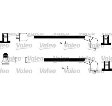 Sada kabelů pro zapalování VALEO 346122