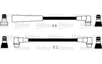 Sada kabelů pro zapalování VALEO 346060