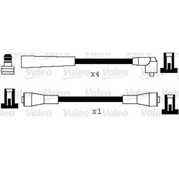 Sada kabelů pro zapalování VALEO 346059