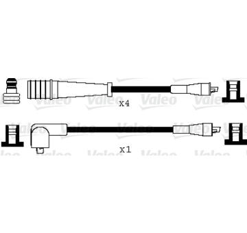 Sada kabelů pro zapalování VALEO 346035