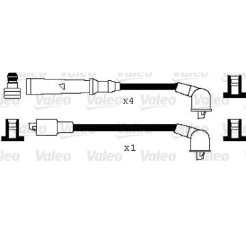 Sada kabelů pro zapalování VALEO 346026