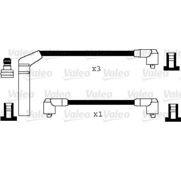 Sada kabelů pro zapalování VALEO 346013