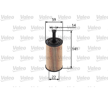 Olejový filtr VALEO 586509