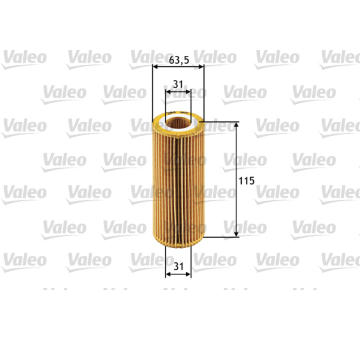 Olejový filter VALEO 586511