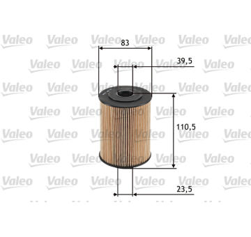 Olejový filter VALEO 586526