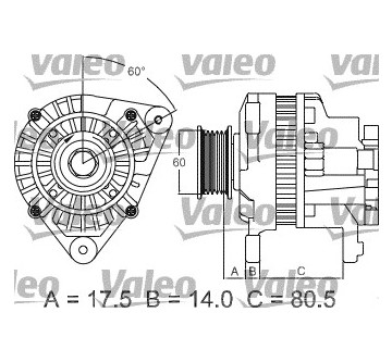 generátor VALEO 437427