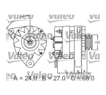 generátor VALEO 439099