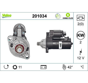 Startér VALEO 201034