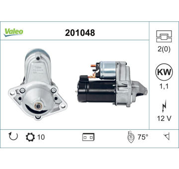 Startér VALEO 201048
