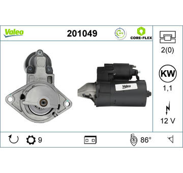 Startér VALEO 201049
