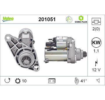 Startér VALEO 201051