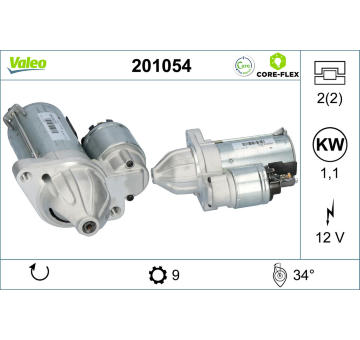 Startér VALEO 201054