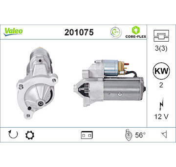 Startér VALEO 201075